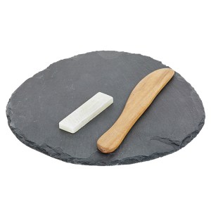 Jamie Oliver Cheese Board Large Set Slate Jamie Oliver Cheese Board Large Set Slate