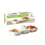 Home Classix Snack Platter 3-Division – 28.5×9.6×3.4cm Home Classix Snack Platter 3-Division – 28.5×9.6×3.4cm