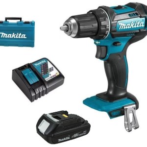 Makita DHP482ZJ 18V Cordless Driver Drill & Battery / Charger Combo Makita DHP482ZJ 18V Cordless Driver Drill & Battery / Charger Combo