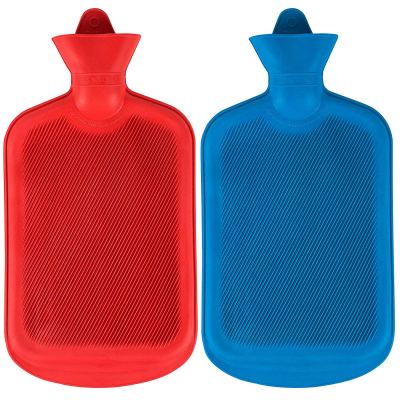 Bulk Pack x 2 Rubber Ribbed Hot Water Bottle – 2 Litre Bulk Pack x 2 Rubber Ribbed Hot Water Bottle – 2 Litre
