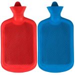 Bulk Pack x 2 Rubber Ribbed Hot Water Bottle – 2 Litre Bulk Pack x 2 Rubber Ribbed Hot Water Bottle – 2 Litre