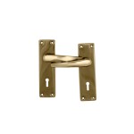 The Cabinet Shop – Lockset Ruby Steel Handle 6 ” – Antique Bronze The Cabinet Shop – Lockset Ruby Steel Handle 6 ” – Antique Bronze