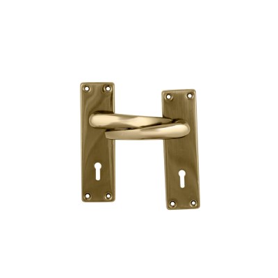 The Cabinet Shop – Lockset Ruby Steel Handle 6 ” – Antique Bronze The Cabinet Shop – Lockset Ruby Steel Handle 6 ” – Antique Bronze