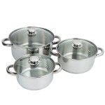 SSPS6 Salton Stainless Steel Pot set 6 Piece SSPS6 Salton Stainless Steel Pot set 6 Piece