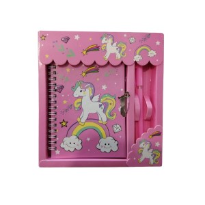 Unicorn Secret Lockable Notebook & Pen Set – Rainbow & Unicorn) Unicorn Secret Lockable Notebook & Pen Set – Rainbow & Unicorn)