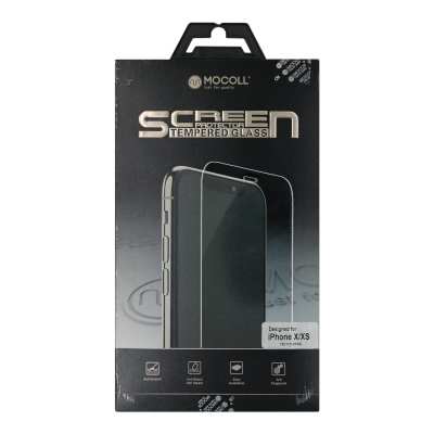 Mocoll 2.5D Tempered Glass Screen Protector iPhone X/XS Mocoll 2.5D Tempered Glass Screen Protector iPhone X/XS