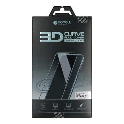 Mocoll 3D Curve Tempered Glass Full Cover iPhone 11 Mocoll 3D Curve Tempered Glass Full Cover iPhone 11