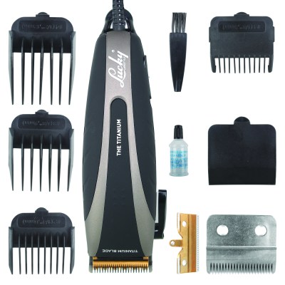 Lucky Hair Clipper Titanium Black 10W “Titanium” Lucky Hair Clipper Titanium Black 10W “Titanium”