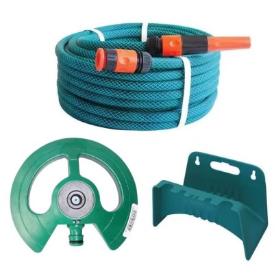 MTS Hose Pipe Set (20m) with Fittings Sprinkler and Hose Hanger MTS Hose Pipe Set (20m) with Fittings Sprinkler and Hose Hanger
