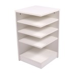 Kaio Turin Bedside 4 Shelf Kaio Turin Bedside 4 Shelf