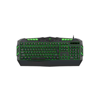 T-Dagger Torpedo 104-Key 3-Colour Membrane Gaming Keyboard – Black T-Dagger Torpedo 104-Key 3-Colour Membrane Gaming Keyboard – Black
