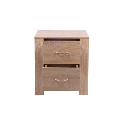 Kaio Turin 2 Drawer Bedside Table Kaio Turin 2 Drawer Bedside Table