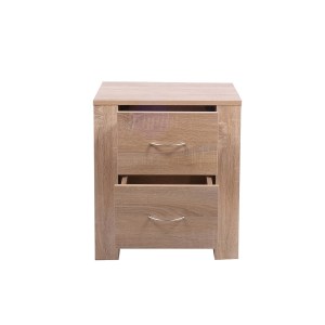 Kaio Turin 2 Drawer Bedside Table Kaio Turin 2 Drawer Bedside Table