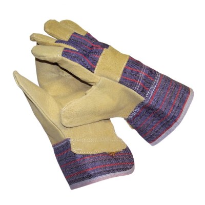 Matsafe Yellow Chrome Leather Candy Stripe Gloves (3 Pairs) Matsafe Yellow Chrome Leather Candy Stripe Gloves (3 Pairs)