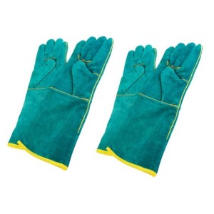 Matsafe 204mm Green Leather Welding Gloves (2 Pairs) Matsafe 204mm Green Leather Welding Gloves (2 Pairs)