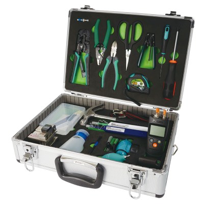 Proskit 20-Piece FTTH Fibre Optic Tool Kit Proskit 20-Piece FTTH Fibre Optic Tool Kit