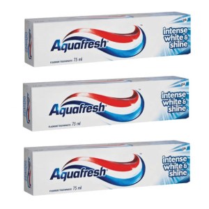 Aquafresh – Intense White And Shine Toothpaste (3 x 75ml) Aquafresh – Intense White And Shine Toothpaste (3 x 75ml)
