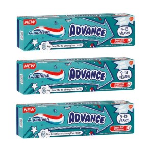 Aquafresh – Advance Kids Toothpaste for 9 – 13 Year olds (3 x 75ml) Aquafresh – Advance Kids Toothpaste for 9 – 13 Year olds (3 x 75ml)