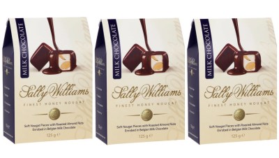 Sally Williams – Finest Honey Nougat – Milk Chocolate (3 x 125g) Sally Williams – Finest Honey Nougat – Milk Chocolate (3 x 125g)