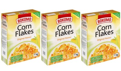 Bokomo – Bokomo Original Flavour Corn Flakes (3 x 1kg) Bokomo – Bokomo Original Flavour Corn Flakes (3 x 1kg)