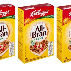 Kellogg’s – All-Bran Flakes Cereal (3 x 1Kg) Kellogg’s – All-Bran Flakes Cereal (3 x 1Kg)