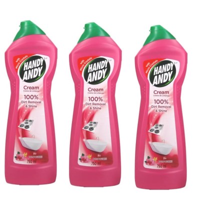 Handy Andy – Household Cleaning Cream Potpourri – 3 x 750ml Handy Andy – Household Cleaning Cream Potpourri – 3 x 750ml