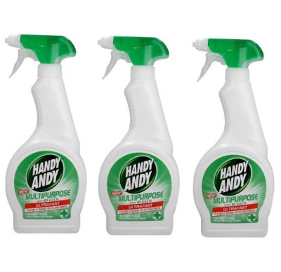 Handy Andy – Multipurpose Antibacterial Spray – 3 x 500ml Handy Andy – Multipurpose Antibacterial Spray – 3 x 500ml
