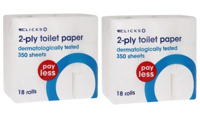 Clicks – Payless 2-Ply Toilet Paper (36 Rolls) Clicks – Payless 2-Ply Toilet Paper (36 Rolls)