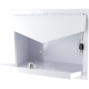 Fragram Letter Box Lockable – White Fragram Letter Box Lockable – White