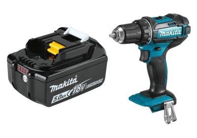 Makita DHP482ZJ Li-Ion Cordless Impact Driver-Drill & Makita BL1850 Battery Makita DHP482ZJ Li-Ion Cordless Impact Driver-Drill & Makita BL1850 Battery