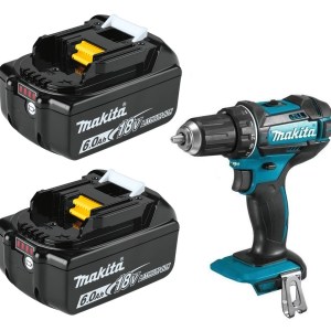 Makita DHP482ZJ Cordless Impact Driver Drill & 2 x Makita BL1860 Batteries Makita DHP482ZJ Cordless Impact Driver Drill & 2 x Makita BL1860 Batteries