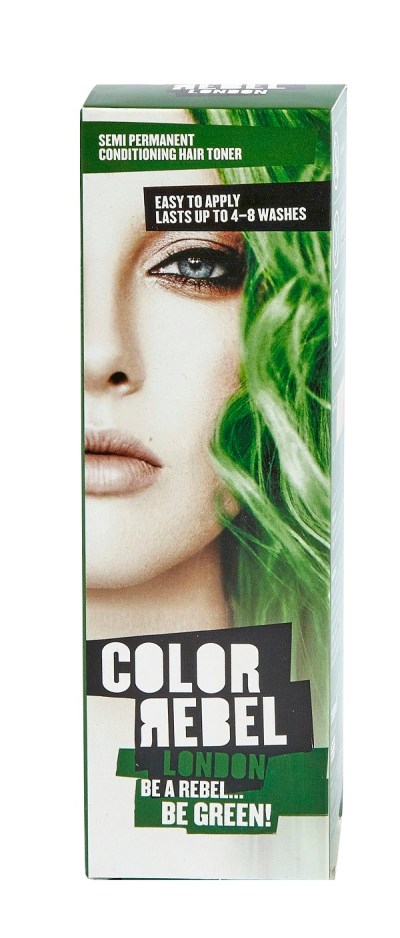 Color Rebel Semi-Perm Cond Hair Toner Green100ml Color Rebel Semi-Perm Cond Hair Toner Green100ml