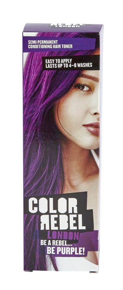 Color Rebel Semi-Perm Cond Hair Toner Purple 100ml Color Rebel Semi-Perm Cond Hair Toner Purple 100ml