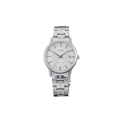 Orient Women’s Steel Bracelet and Case Quartz White Dial Watch Orient Women’s Steel Bracelet and Case Quartz White Dial Watch