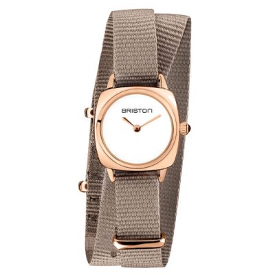 Briston Clubmaster Lady Steel Gold – Brown Briston Clubmaster Lady Steel Gold – Brown