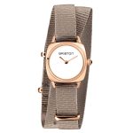 Briston Clubmaster Lady Steel Gold – Brown Briston Clubmaster Lady Steel Gold – Brown