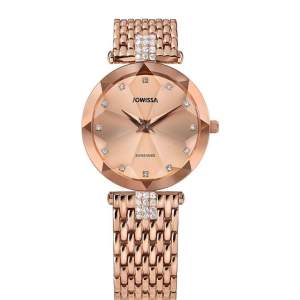 Jowissa Facet Strass Swiss Ladies Watch – Gold Jowissa Facet Strass Swiss Ladies Watch – Gold