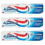 Aquafresh – All-In-One Fluoride Toothpaste Fresh & Minty (3 x 100ml) Aquafresh – All-In-One Fluoride Toothpaste Fresh & Minty (3 x 100ml)