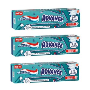Aquafresh – Advance Kids Toothpaste – 3 x 75ml Aquafresh – Advance Kids Toothpaste – 3 x 75ml