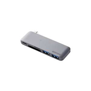 Kanex USB-C PD MacBook Docking Station USB3.0 SD Reader – Space Grey Kanex USB-C PD MacBook Docking Station USB3.0 SD Reader – Space Grey