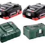 Metabo – 2 x Batteries (4.0Ah) and Charger Combo Set in MetaLoc Case Metabo – 2 x Batteries (4.0Ah) and Charger Combo Set in MetaLoc Case