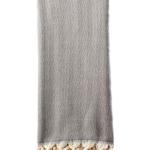 Turkish Throw / Blanket – Herringbone (220x240cm) – Dark Grey Turkish Throw / Blanket – Herringbone (220x240cm) – Dark Grey