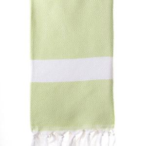 Turkish Bath / Beach Towel (100% Cotton)-Diamanta (100x180cm) – Lime Green Turkish Bath / Beach Towel (100% Cotton)-Diamanta (100x180cm) – Lime Green