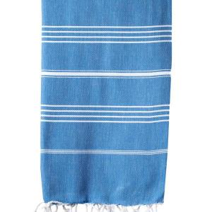 Turkish Bath / Beach Towel – Elim (100x180cm) – Blue Turkish Bath / Beach Towel – Elim (100x180cm) – Blue