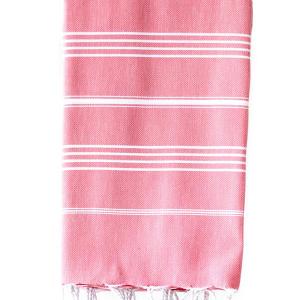 Turkish Bath / Beach Towel – Elim (100x180cm) – Coral Turkish Bath / Beach Towel – Elim (100x180cm) – Coral