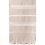 Turkish Bath / Beach Towel – Elim (100x180cm) – Sand Turkish Bath / Beach Towel – Elim (100x180cm) – Sand