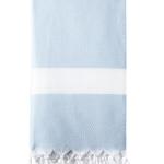 Turkish Bath / Beach Towel (100% Cotton) – Diamanta (100x180cm) – Baby Blue Turkish Bath / Beach Towel (100% Cotton) – Diamanta (100x180cm) – Baby Blue
