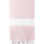 Turkish Bath / Beach Towel (100% Cotton)-Diamanta (100x180cm) – Light Pink Turkish Bath / Beach Towel (100% Cotton)-Diamanta (100x180cm) – Light Pink