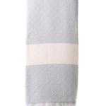 Turkish Throw / Blanket (100% Cotton) – Diamanta (220x240cm) – Light Grey Turkish Throw / Blanket (100% Cotton) – Diamanta (220x240cm) – Light Grey
