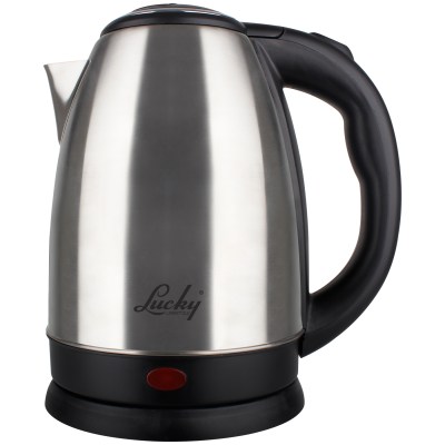 Lucky Kettle 360 Degree Cordless Stainless Steel Brushed 1.8L 1800W Lucky Kettle 360 Degree Cordless Stainless Steel Brushed 1.8L 1800W
